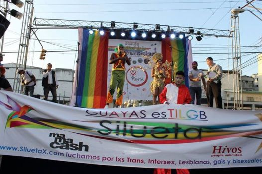Orgullo Guayaquil - Gay pride Guayaquil - Orgullo LGBT Gay Ecuador Guayaquil 2015 - Asociación Silueta X Transgeneros (4)