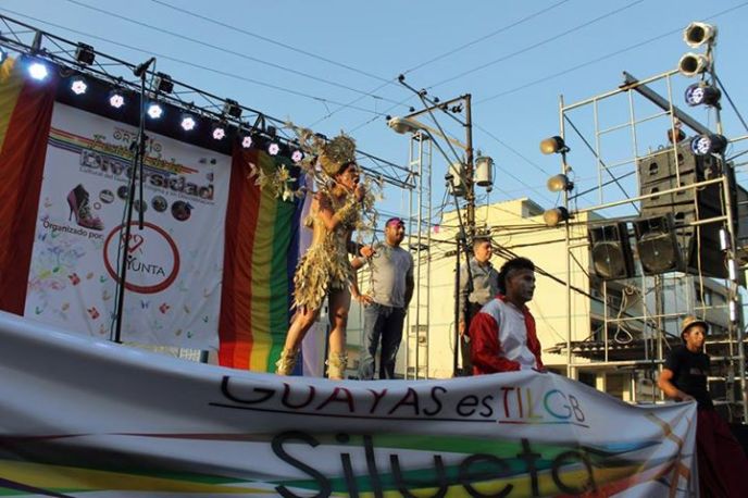 Orgullo Guayaquil - Gay pride Guayaquil - Orgullo LGBT Gay Ecuador Guayaquil 2015 - Asociación Silueta X
