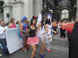 Orgullo Guayaquil o Pride Guayaquil Gay 2013 - Asociación SIlueta X - Campaña tiempo de Igualdad por un Ecuador Libre de discriminacion (2)