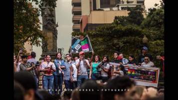Vista desde la Plataforma del Festival organizada por la Federación Ecuatoriana de Organizaciones LGBTI (3)