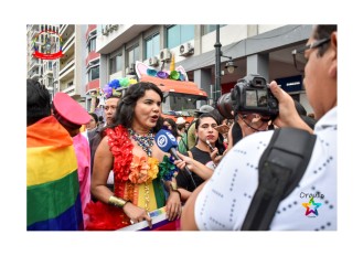 Orgullo Guayaquil - Orgullo gay LGBT 2019 - Diane Rodriguez entrevistada